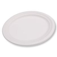 talerz z pulpy trzcinowej 26x32cm owalny 125szt