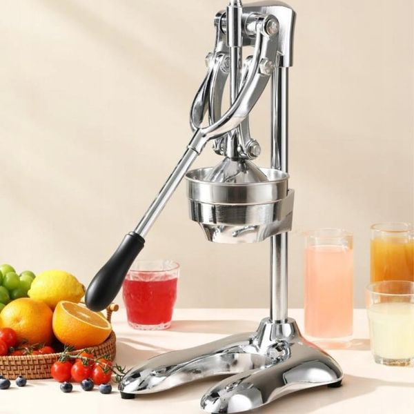 RĘCZNA WYCISKARKA DO CYTRUSÓW OWOCÓW CIĘŻKA SOLIDNA NIERDZEWNA PRASA CYTRYN zdjęcie 11