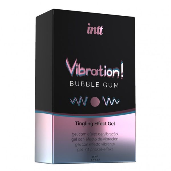 Intt Vibration! Bubble Gum Tingling Gel zdjęcie 3