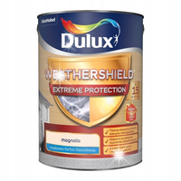 DULUX WEATHERSHIELD EXTREME PROTECTION FARBA DO ELEWACJI MAGNOLIA 5L