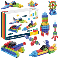 Klocki Konstrukcyjne Edukacyjne 3D Wielowymiarowe Do Budowania 308 ele 3 +