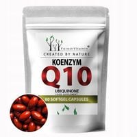 KOENZYM Q10 UBICHINON 60 kaps 100mg W OLEJU SERCE MŁODOŚĆ WYTRZYMAŁOŚĆ
