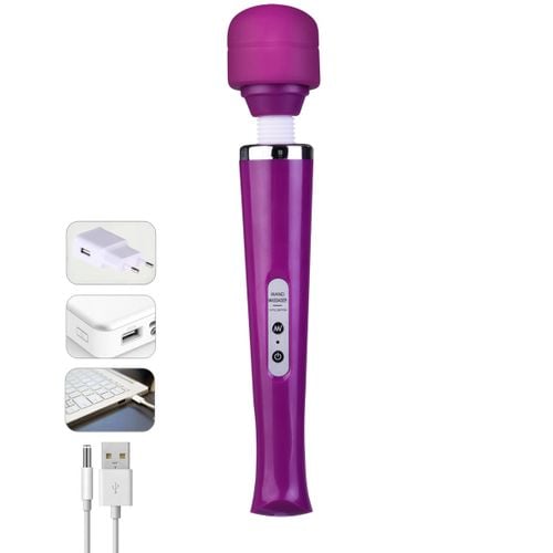 BEZPRZEWODOWY MASAŻER ORGAZMOWY - 10 PROGRAMÓW FIOLETOWY na Arena.pl
