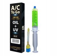 Zestaw do uzupełniania oleju w klimatyzacji samochodowej na gaz R134a