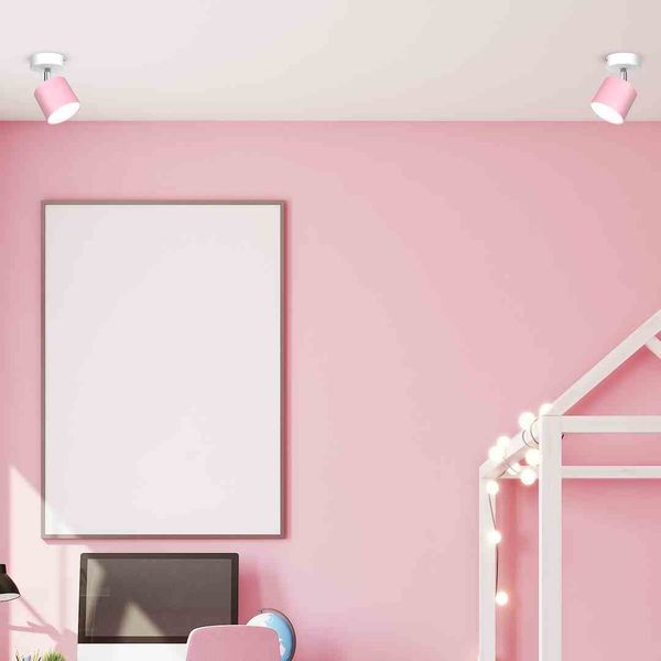 KINKIET DIXIE PINK/WHITE 1XGX53 zdjęcie 7