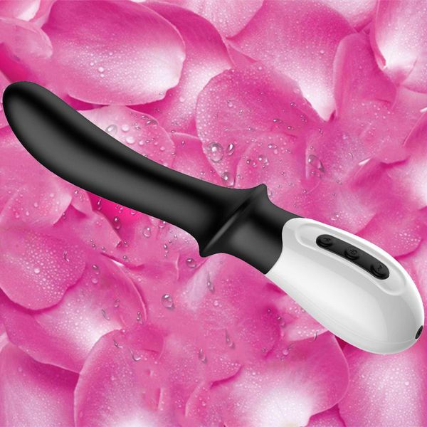 Wibrator-Silicone Prostate / G-Spot Massager Usb 10 Function / Heating zdjęcie 3