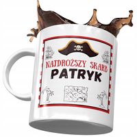 Kubek Dla Patryka Syna Na Dzień Dziecka Prezent Z Nadrukiem Ze Zdjęciem