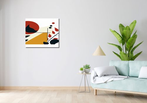 Obraz 70x60cm Kolaż Roślin na Arena.pl