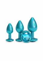 iridescent trainer kit 3 pcs - zestaw chromowanych stożkow treningowych
