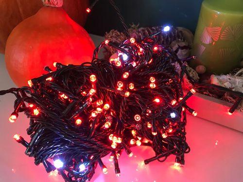 Lampki Choinkowe LED 100 Czerwone Flash IP44 Zewnętrzne Wewnętrzne na Arena.pl