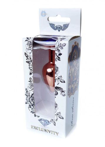 plug jewellery red gold plug  dark blue na Arena.pl