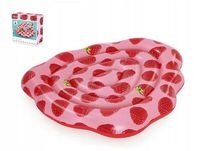 MATERAC DMUCHANY ZAPACHOWY MALINA 165X151 CM