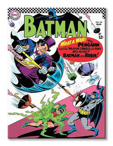 Batman (What a War) - Obraz na płótnie 60x80 cm na Arena.pl