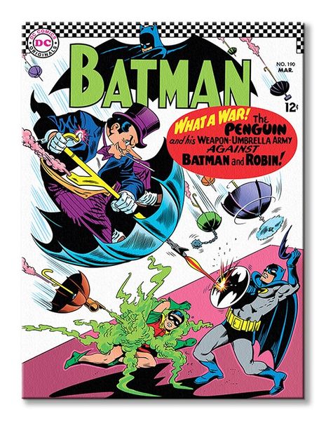 Batman (What a War) - Obraz na płótnie 60x80 cm zdjęcie 2