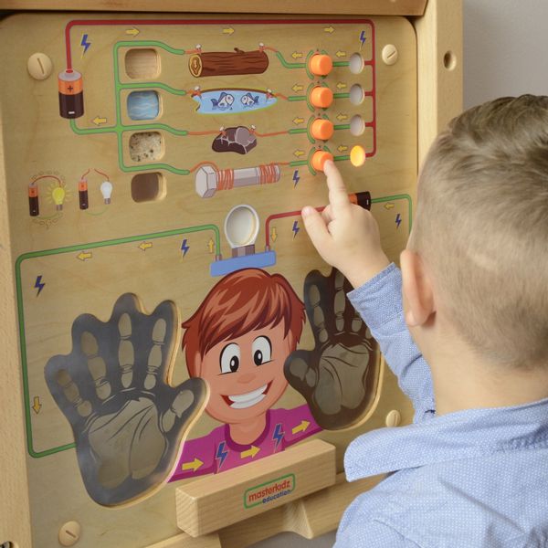 MASTERKIDZ Tablica Edukacyjna Eksperyment Przewodnictwa zdjęcie 5