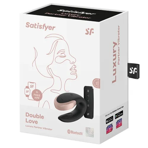 Wibrator dla par - Satisfyer Double Love Black na Arena.pl