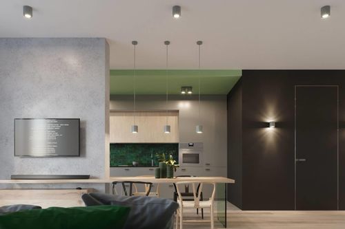 Kinkiet LAMPA ścienna SL.0049 metalowa OPRAWA tuba szara na Arena.pl