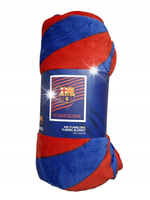 Koc flanelowy FC BARCELONA 130 x 160 nowy Dla Fana Kibica