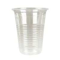 Kubeczki plastikowe transparentne, 100 szt.