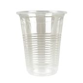 Kubeczki plastikowe transparentne, 100 szt.