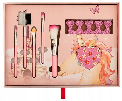 ZESTAW KOSMETYKÓW DO MAKIJAŻU MAKE UP KUFEREK NA KOSMETYKI CIENIE LAKIERY na Arena.pl