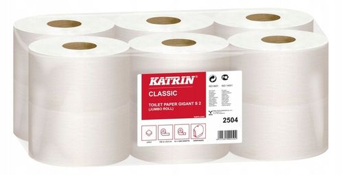 Papier toaletowy Katrin 2504 Jumbo x12 na Arena.pl