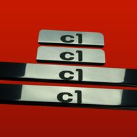 Listwa progowa CITROEN C1 MK1 Stal nierdzewna 304 połysk 4szt