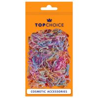 TOP CHOICE Gumki do włosów zestaw elastycznych gumeczek do warkoczyków 500