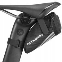 Wodoodporna Sakwa Torba rowerowa Rockbros C28BK pod siodełko - czarna
