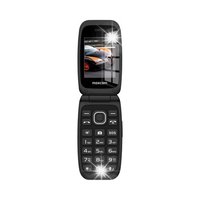 Telefon z klapką MAXCOM MM828 Czarny LTE dla seniora SOS VoLTE 1000 mAh