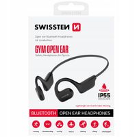 SŁUCHAWKI do biegania SPORTOWE bezprzewodowe GYM Dolby Atmos 360° SWISSTEN