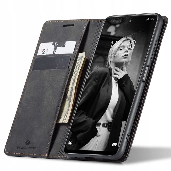 Spacecase Wallet Redmi Note 11/11S Black zdjęcie 1