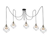 Lampa wisząca 5xE27 RUBEN GOLD