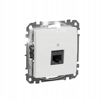 GNIAZDO RJ45 k.6 UTP SCHNEIDER SEDNA DESIGN BIAŁY