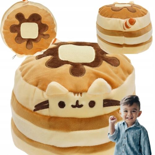 MASKOTKA KOT PLUSZOWY PODUSZKA NALEŚNIK PLUSZAK PUSHIN PRZYTULANKA KOTEK na Arena.pl