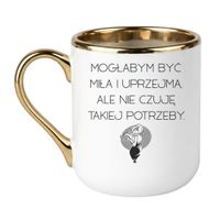 Elegant Biało-Złoty 330 ml