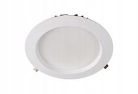 Oprawa wpuszczana Downlight LED 38W 4949lm 4000K IP44 fi275mm 230V alu BIEL