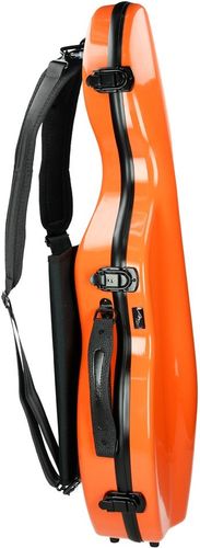 Fiberglass futerał skrzypcowy skrzypce UltraLight 4/4 M-case Pomarańczowy Jasny na Arena.pl