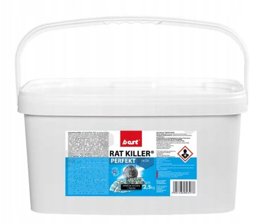BEST RAT KILLER PERFEKT PASTA 2,5 kg myszy szczury na Arena.pl