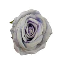Róża wyrobowa szaro niebieska 12 szt