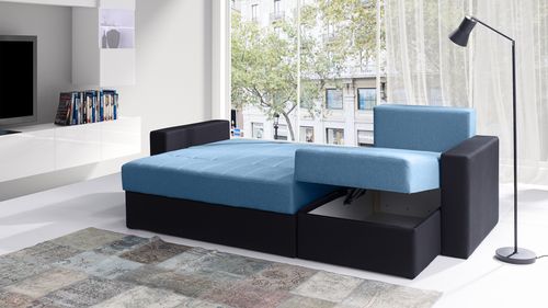 Sofa CALABRINI niebieska meble system na Arena.pl