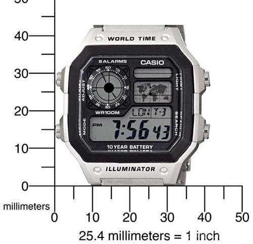 Zegarek męski Casio AE-1200WHD-1AV na Arena.pl