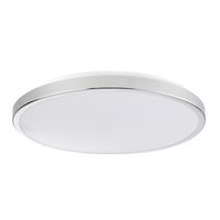 Okrągła lampa natynkowa KERN 314871 plafon LED 24W 4000K chrom