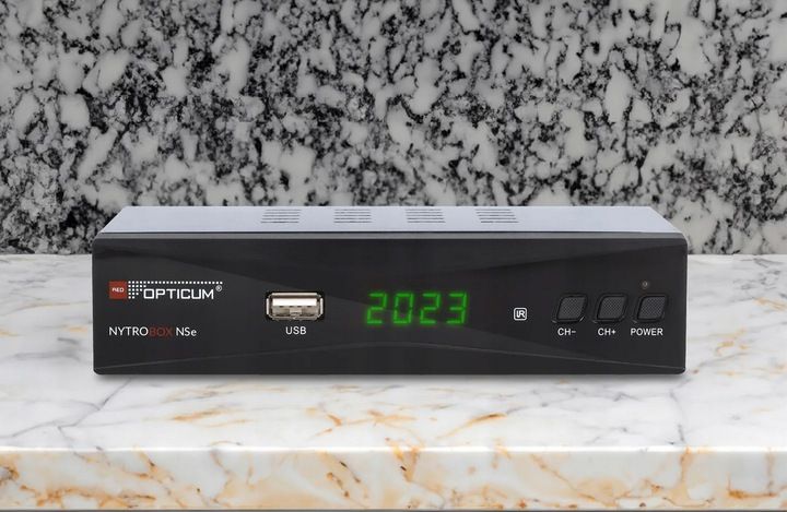 TUNER DEKODER TV NAZIEMNEJ DVB-T2/C H.265 HEVC OPTICUM NYTROBOX zdjęcie 13