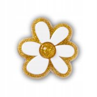 Przypinka Crocs Jibbitz Pin Do Butów Crocs Gold and White Floral