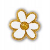 Przypinka Crocs Jibbitz Pin Do Butów Crocs Gold and White Floral