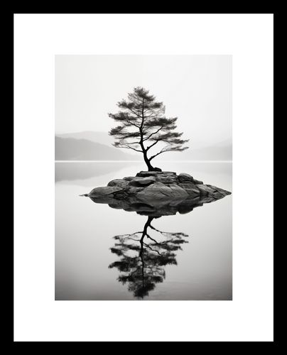 Plakat 13x18cm Samotne Drzewo na Arena.pl