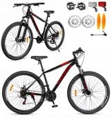 Rower Górski MTB koła 29 Rama 21 | 170-195cm | 21 Biegów | Czarno-czerwony