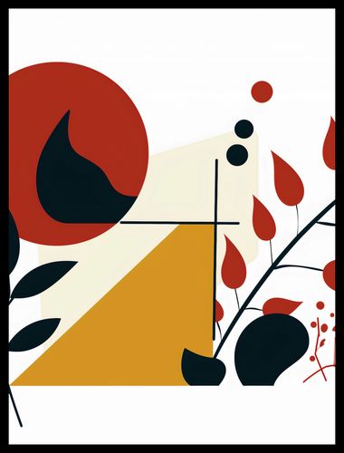 Plakat 75x100cm Ogień i Flora na Arena.pl