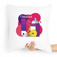 Poduszka Prezent Dla Grafika Creative Z Nadrukiem Ze Zdjęciem